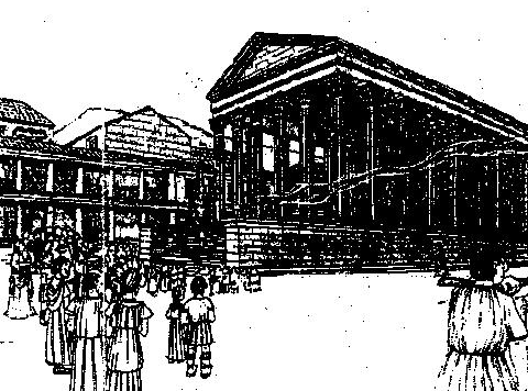 dibuix del temple